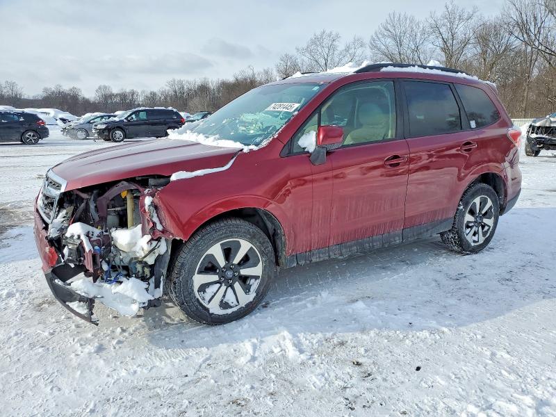 SUBARU FORESTER 2018 with VIN JF2SJAEC3JH505775 - Photo from auction