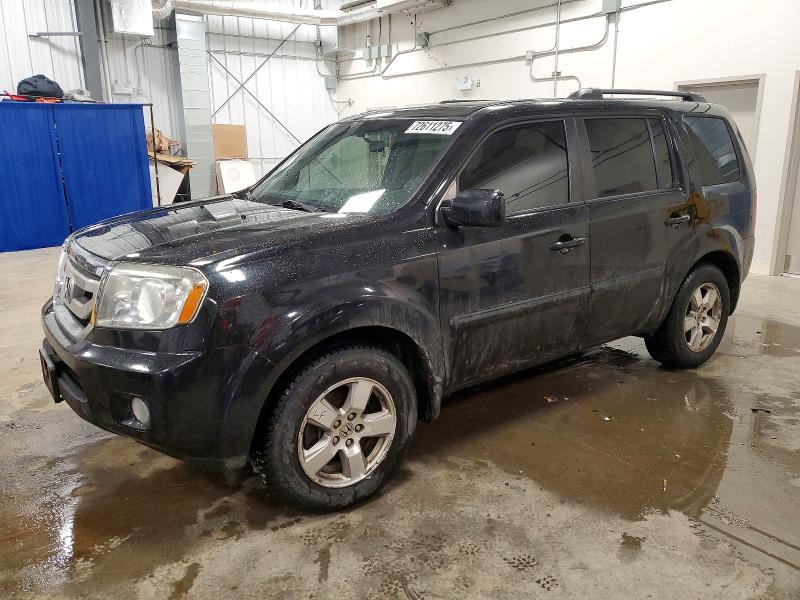 HONDA PILOT EX 2011 with VIN 5FNYF4H48BB503537 - Photo from auction