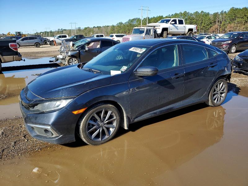 Photo 1 from auction – 2021 HONDA CIVIC EXL with VIN 19XFC1F72ME001028