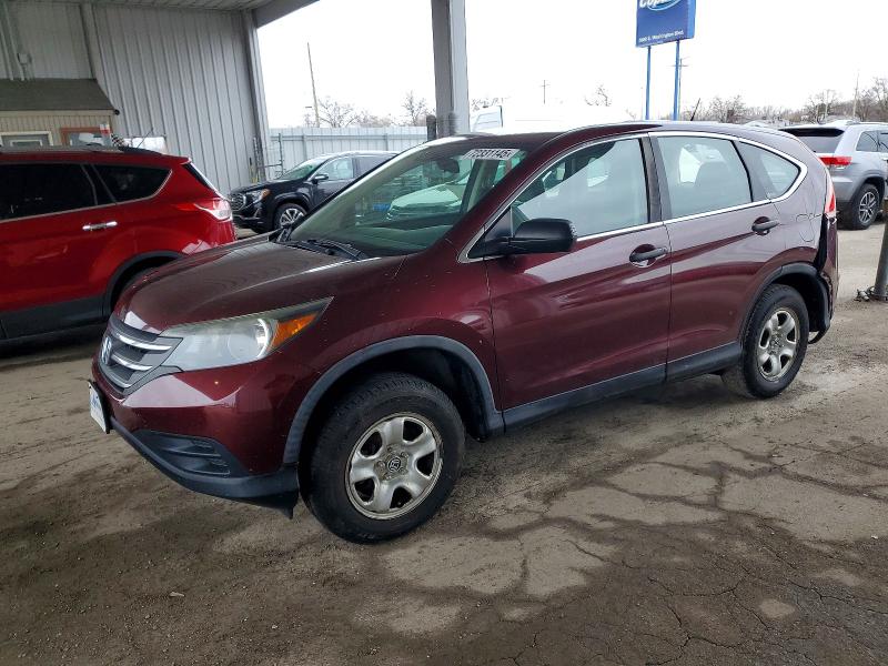 HONDA CR-V LX 2012 with VIN 5J6RM4H30CL060987 - Photo from auction