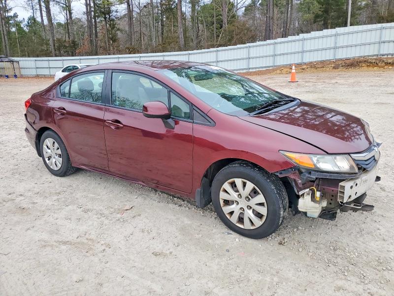 Photo 4 from auction – 2012 HONDA CIVIC with VIN 19XFB2F50CE062321