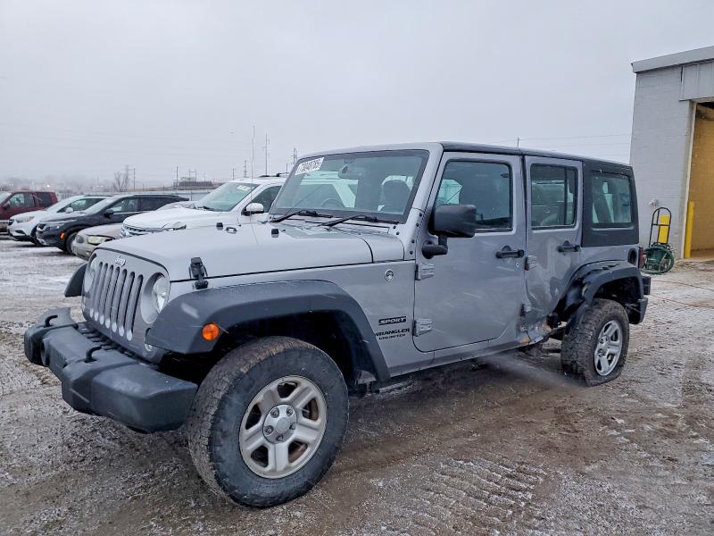 Photo 1 from auction – 2017 JEEP WRANGLER U with VIN 1C4BJWKG4HL626017