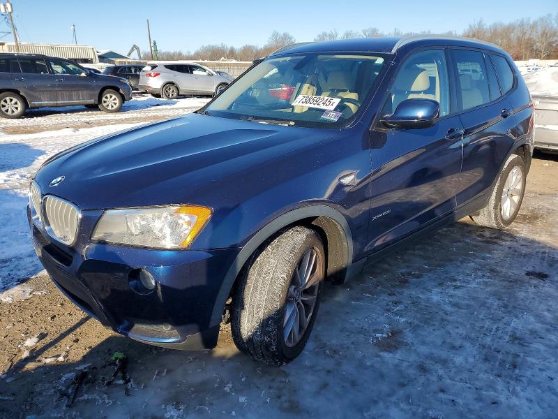 BMW X3 XDRIVE2 2013 with VIN 5UXWX9C52D0D05282 - Photo from auction