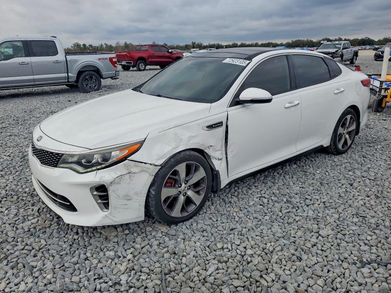 KIA OPTIMA 2017 with VIN 5XXGW4L25HG125877 - Photo from auction