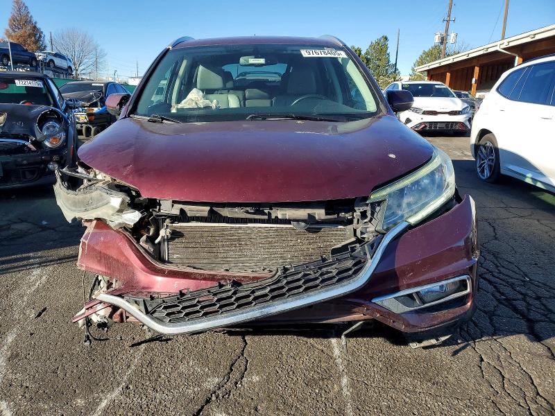 Photo 5 from auction – 2016 HONDA CR-V EXL with VIN 2HKRM4H76GH655183