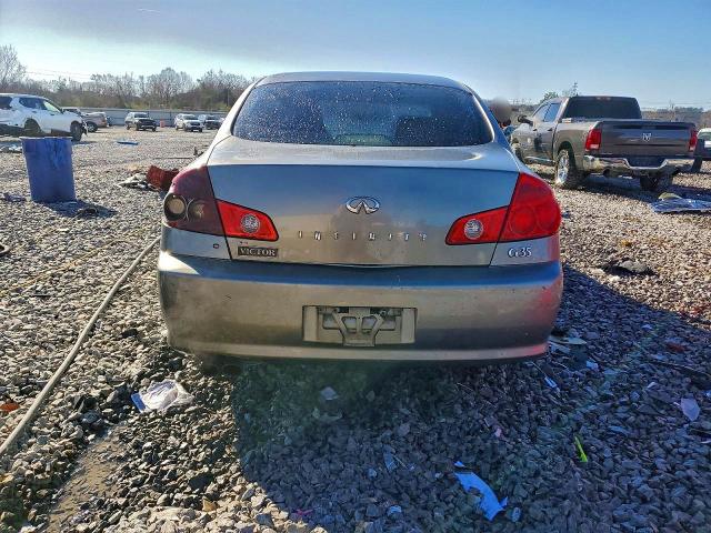Photo 6 from auction – 2006 INFINITI G35 with VIN JNKCV51E36M515550