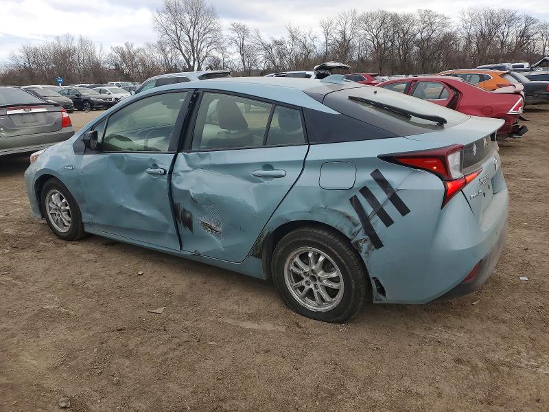 Photo 2 from auction – 2021 TOYOTA PRIUS SPEC with VIN JTDKAMFUXM3150824