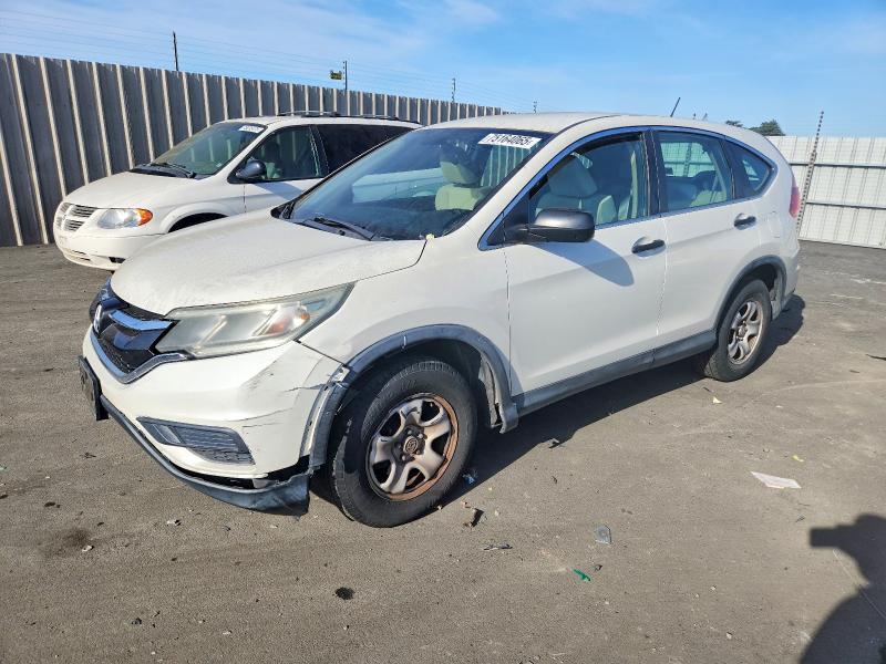 HONDA CR-V LX 2015 with VIN 5J6RM3H35FL022976 - Photo from auction
