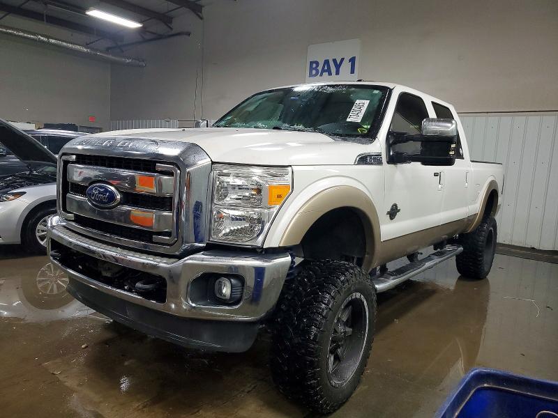 FORD F250 SUPER 2011 with VIN 1FT7W2BT5BEB56248 - Photo from auction