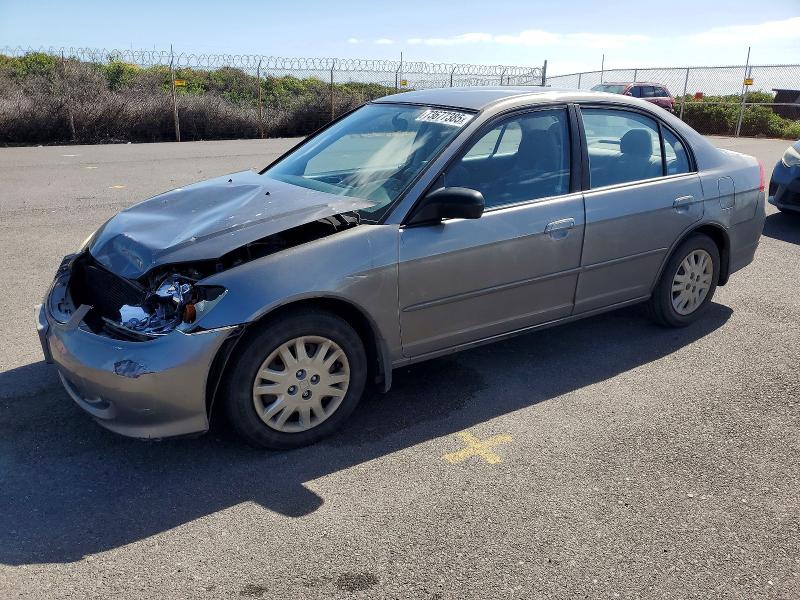 HONDA CIVIC 2005 with VIN 2HGES16595H569278 - Photo from auction
