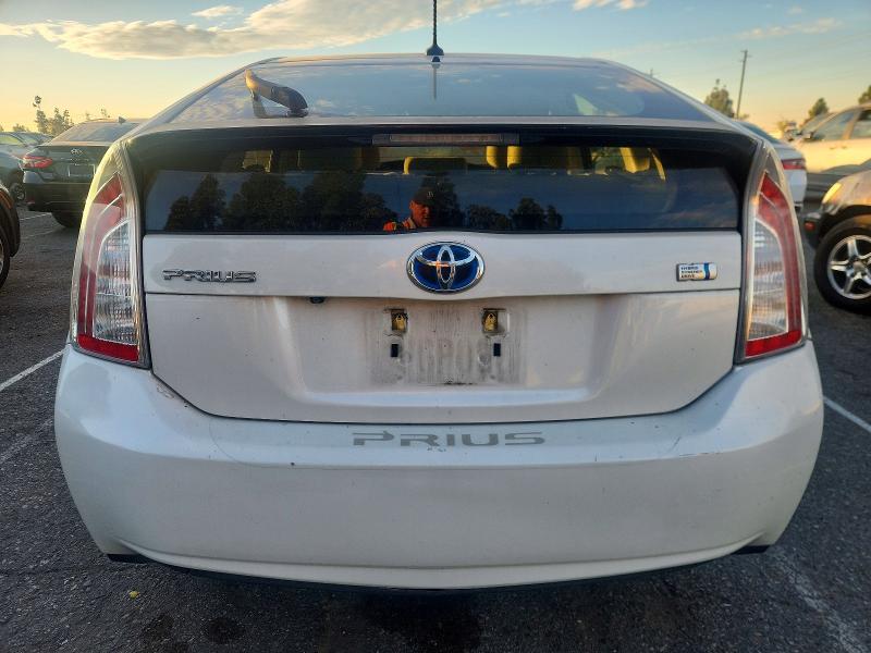 Photo 6 from auction – 2012 TOYOTA PRIUS with VIN JTDKN3DU7C5393365