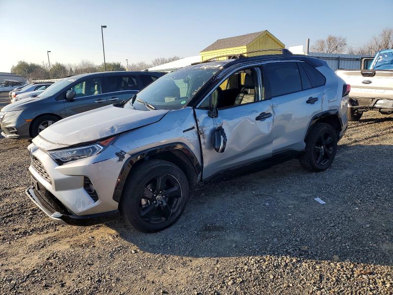 TOYOTA RAV4 XSE 2021 with VIN 2T3E6RFV7MW025376 - Photo from auction