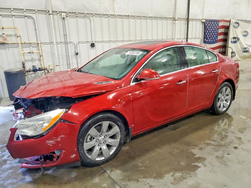 BUICK REGAL PREM 2014 with VIN 2G4GP5EX4E9287526 - Photo from auction