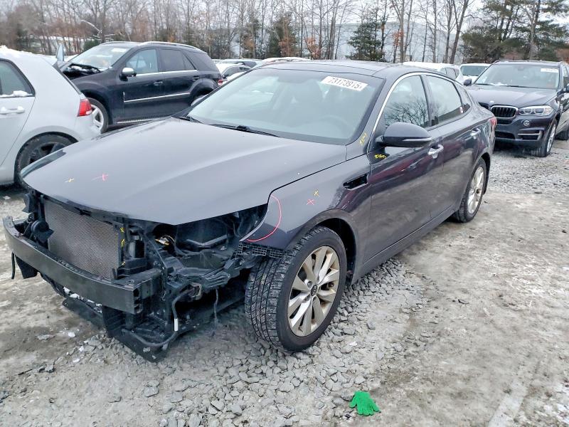 KIA OPTIMA 2018 with VIN 5XXGT4L32JG245403 - Photo from auction