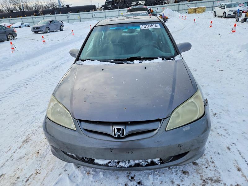 Photo 5 from auction – 2005 HONDA CIVIC with VIN 2HGES26765H524970