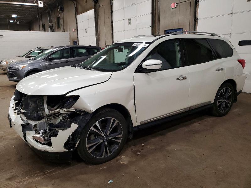NISSAN PATHFINDER 2019 with VIN 5N1DR2MM6KC603421 - Photo from auction
