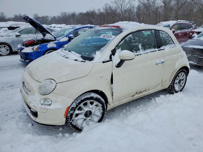 FIAT 500 2017 with VIN 3C3CFFLRXHT648019 - Photo from auction