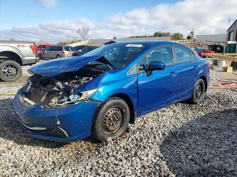 HONDA CIVIC LX 2014 with VIN 19XFB2F52EE039352 - Photo from auction