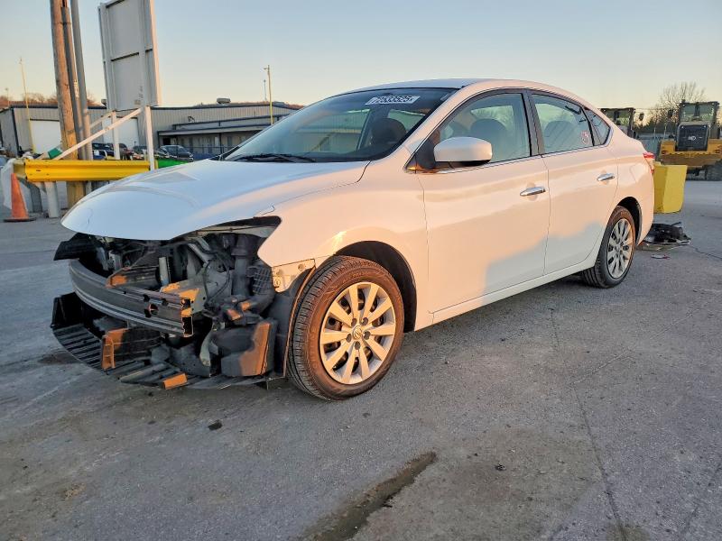 NISSAN SENTRA S 2015 with VIN 3N1AB7AP8FY357754 - Photo from auction