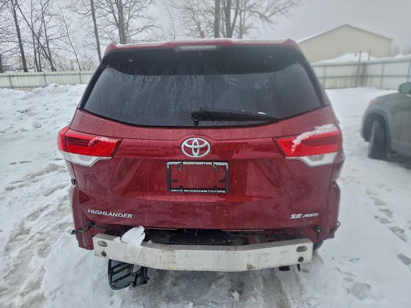 Photo 6 from auction – 2018 TOYOTA HIGHLANDER with VIN 5TDJZRFH2JS803077