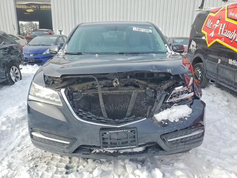 Photo 5 from auction – 2016 ACURA MDX with VIN 5FRYD4H29GB021640