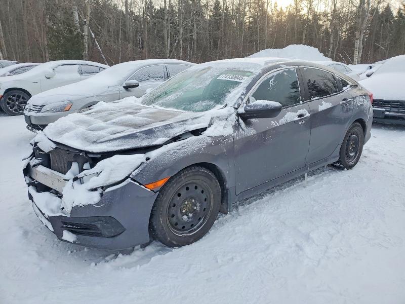 HONDA CIVIC LX 2017 with VIN 2HGFC2F55HH013108 - Photo from auction