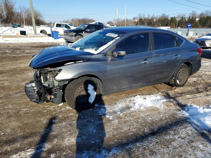 NISSAN SENTRA S 2017 with VIN 3N1AB7AP4HY268671 - Photo from auction