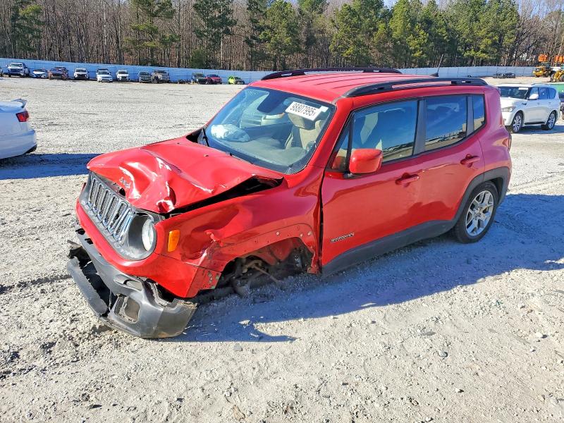 JEEP RENEGADE L 2018 with VIN ZACCJABB1JPH06890 - Photo from auction
