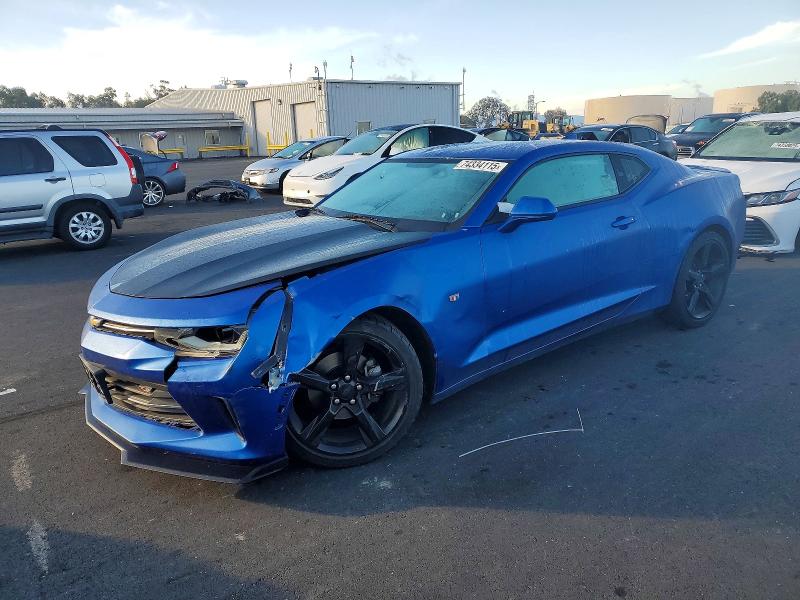CHEVROLET CAMARO LT 2018 with VIN 1G1FB1RX2J0186533 - Photo from auction