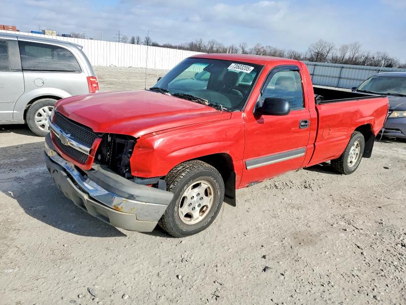 CHEVROLET SILVERADO 2004 with VIN 1GCEC14VX4E132491 - Photo from auction