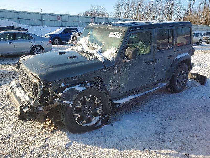 Photo 1 from auction – 2024 JEEP WRANGLER S with VIN 1C4PJXEG3RW264401
