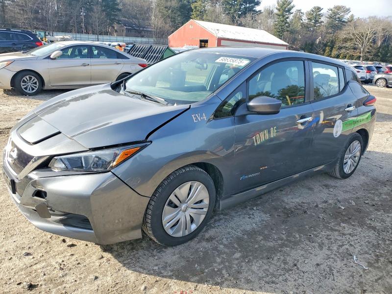 NISSAN LEAF S 2019 with VIN 1N4AZ1CP5KC319023 - Photo from auction