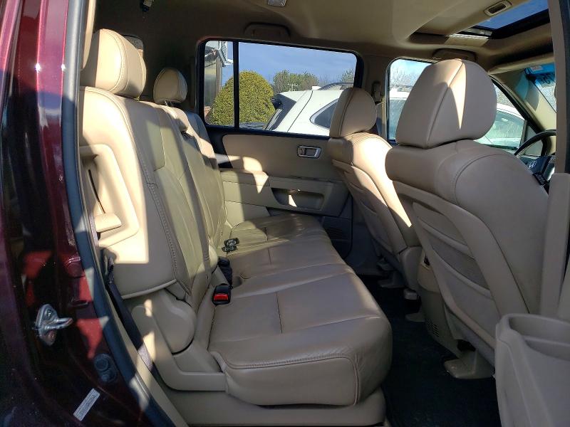 Photo 11 from auction – 2010 HONDA PILOT EXL with VIN 5FNYF4H53AB009626