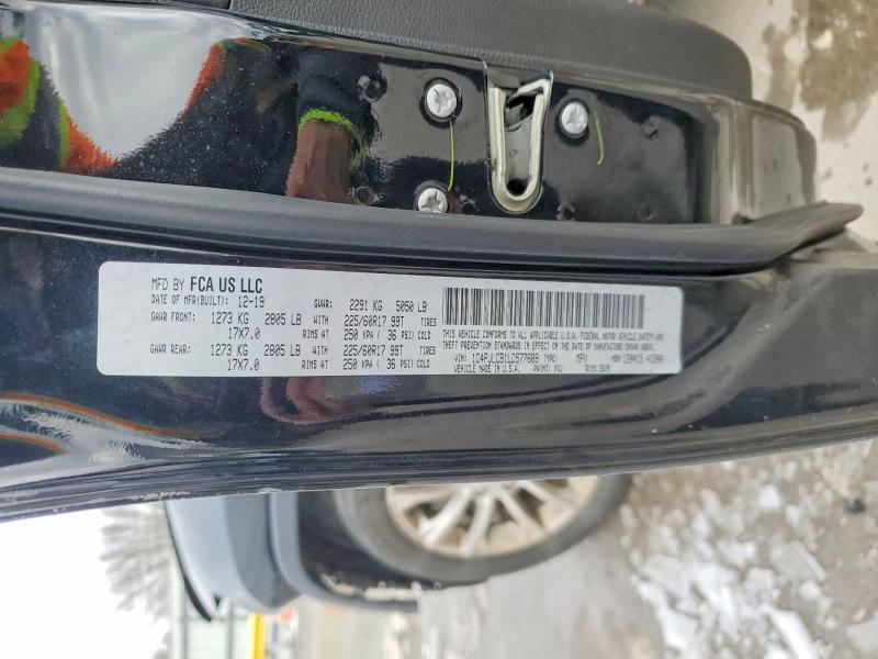 Photo 14 from auction – 2020 JEEP CHEROKEE L with VIN 1C4PJLCB1LD577689