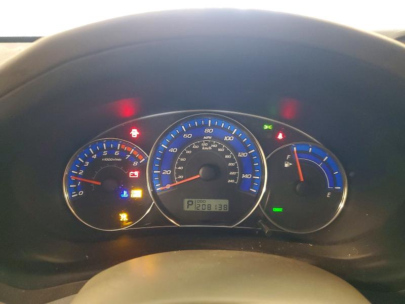 Photo 9 from auction – 2009 SUBARU FORESTER 2 with VIN JF2SH63679H762567