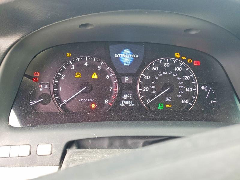 Photo 9 from auction – 2008 LEXUS LS 460 with VIN JTHBL46F885074119