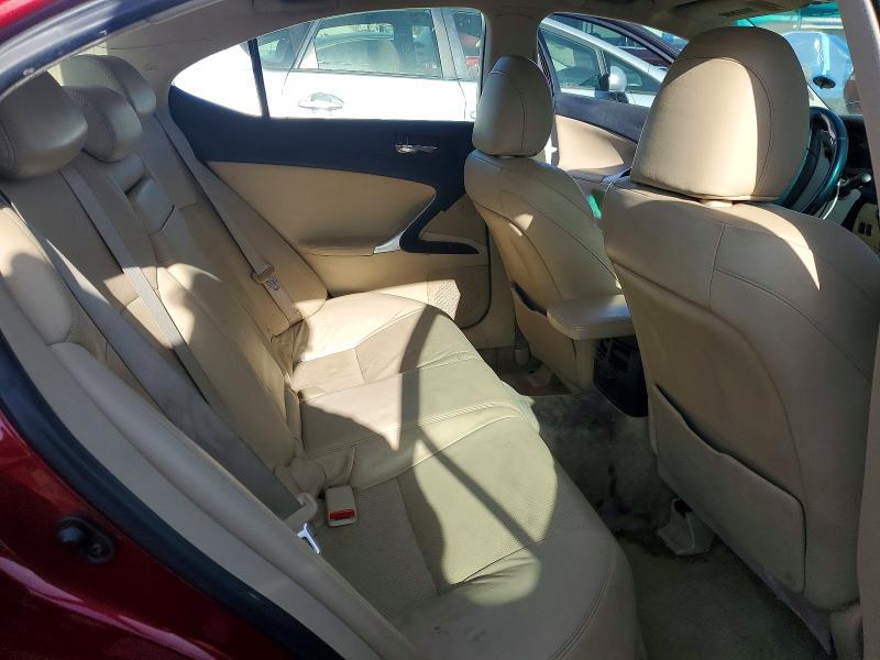 Photo 10 from auction – 2007 LEXUS IS 250 with VIN JTHBK262472053949