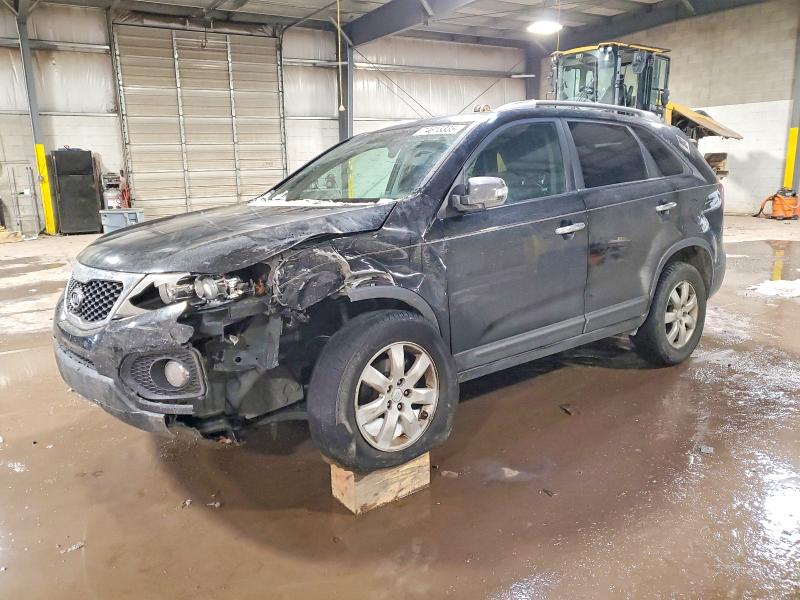 KIA SORENTO BA 2011 with VIN 5XYKT4A10BG066186 - Photo from auction