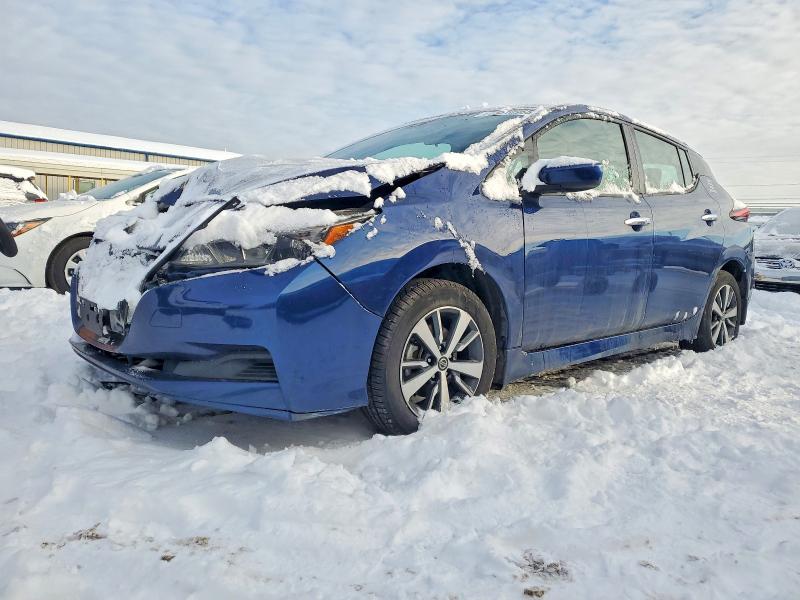 NISSAN LEAF 2022 with VIN 1N4BZ1BV9NC551648 - Photo from auction