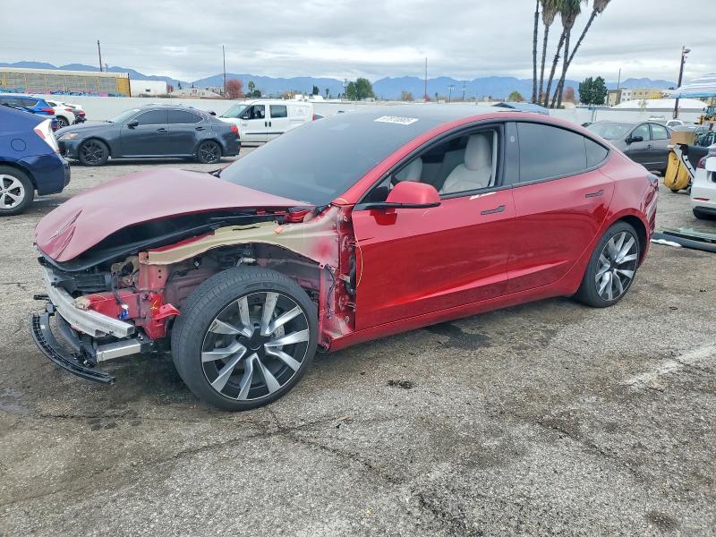 TESLA MODEL 3 2025 with VIN 5YJ3E1EB9SF964910 - Photo from auction