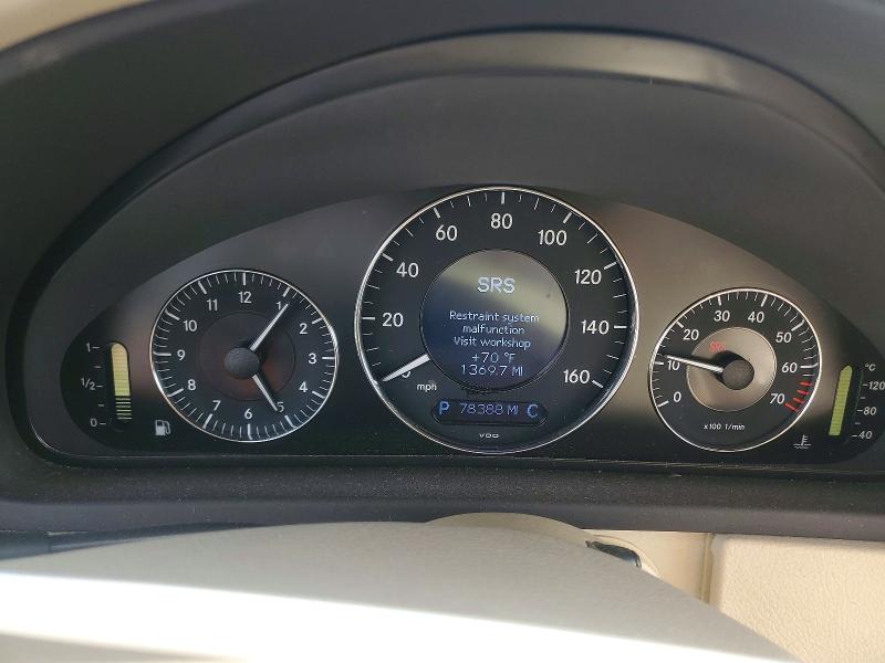 Photo 9 from auction – 2005 MERCEDES-BENZ CLK with VIN WDBTK75J55F139531