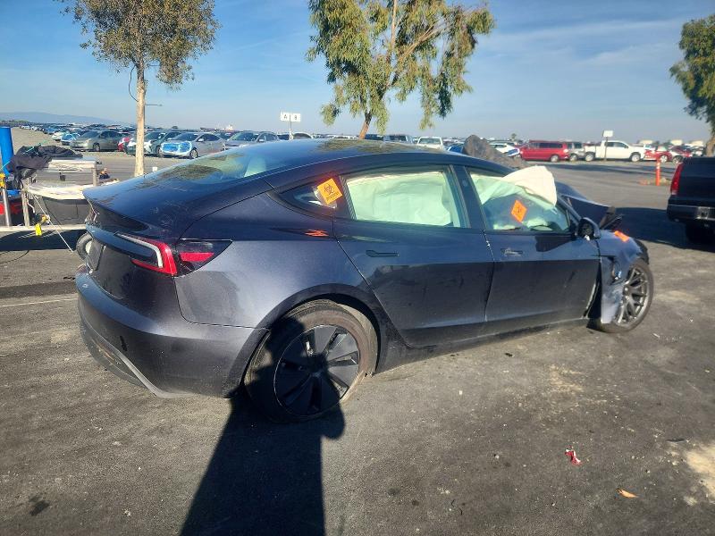 Photo 3 from auction – 2025 TESLA MODEL 3 with VIN 5YJ3E1EA0SF080555