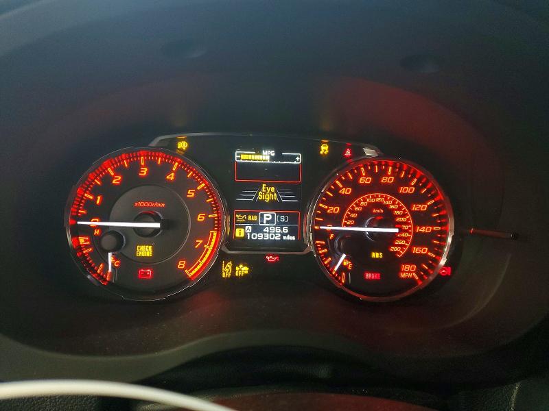 Photo 9 from auction – 2017 SUBARU WRX LIMITE with VIN JF1VA1N61H8811718