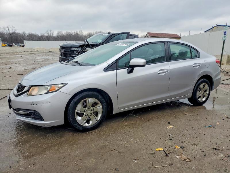 HONDA CIVIC LX 2015 with VIN 19XFB2F59FE028639 - Photo from auction