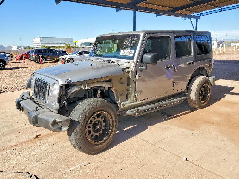 JEEP WRANGLER U 2016 with VIN 1C4BJWDG9GL238678 - Photo from auction