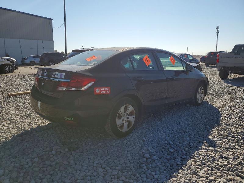 Photo 3 from auction – 2013 HONDA CIVIC LX with VIN 19XFB2F54DE060718