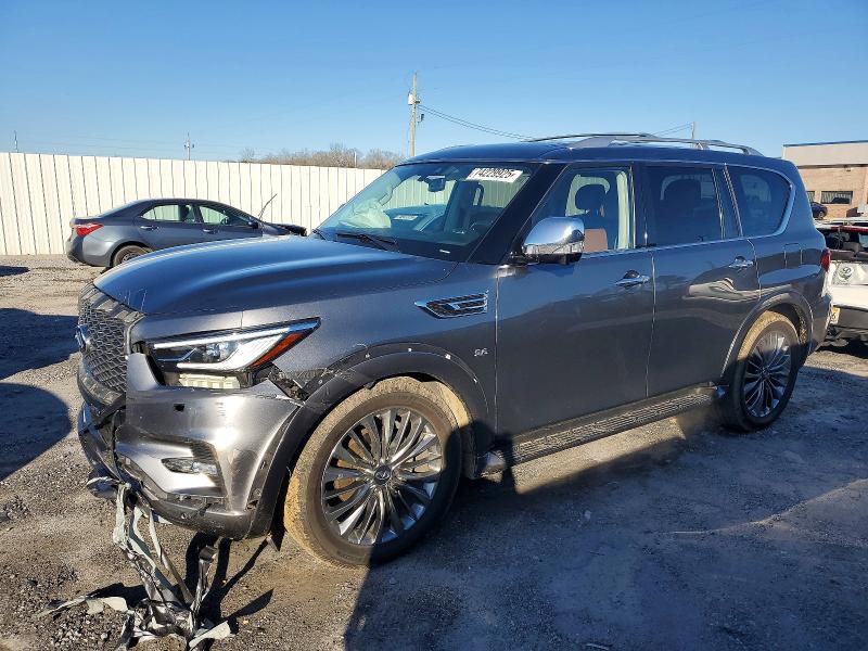 INFINITI QX80 LUXE 2019 with VIN JN8AZ2NF9K9688599 - Photo from auction