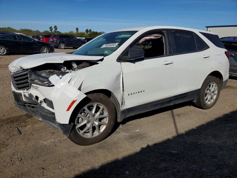 CHEVROLET EQUINOX 2022 with VIN 3GNAXHEV9NS147072 - Photo from auction