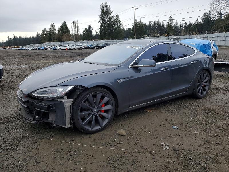 TESLA MODEL S 2014 with VIN 5YJSA1H14EFP53015 - Photo from auction