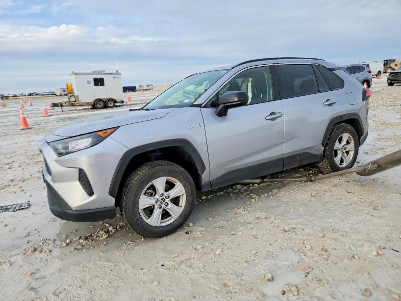 TOYOTA RAV4 LE 2021 with VIN JTMLWRFVXMD133897 - Photo from auction